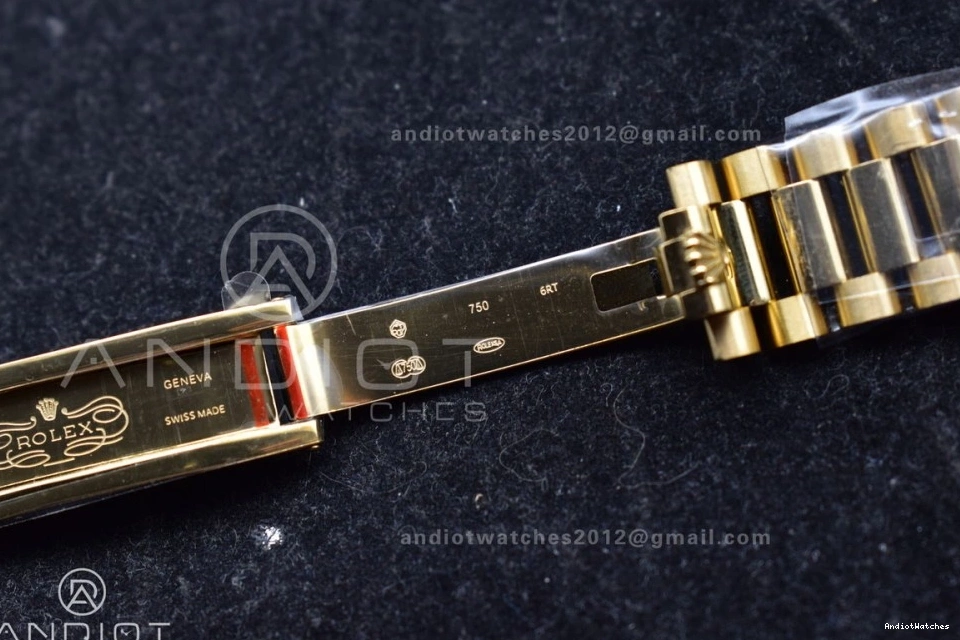 Edition Diamond vr3255 President (Gain with Square DayDate V5 36 Best Steel 695 Weight) on Bracelet QF Gold YG 904L ZipUp Dial 0327